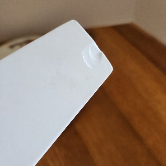 Vintage Christmas Poinsettia & Ribbons Cake Plate & Server Tienshan China 1995 - Picture 7 of 7